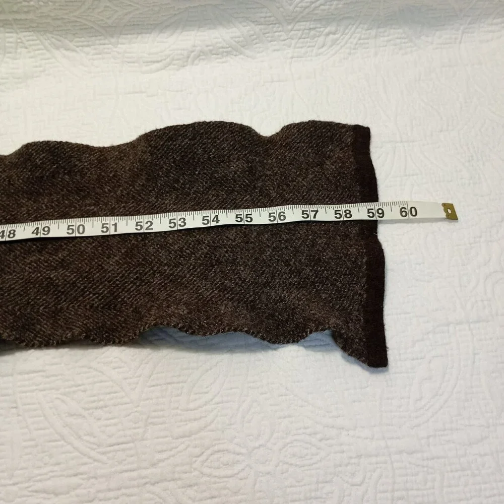 Gap Scarf Brown 100% Merino Wool